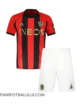 OGC Nice Echipament de Fotbal Replică 2024-25 Copii Acasa (+ Șorturi)